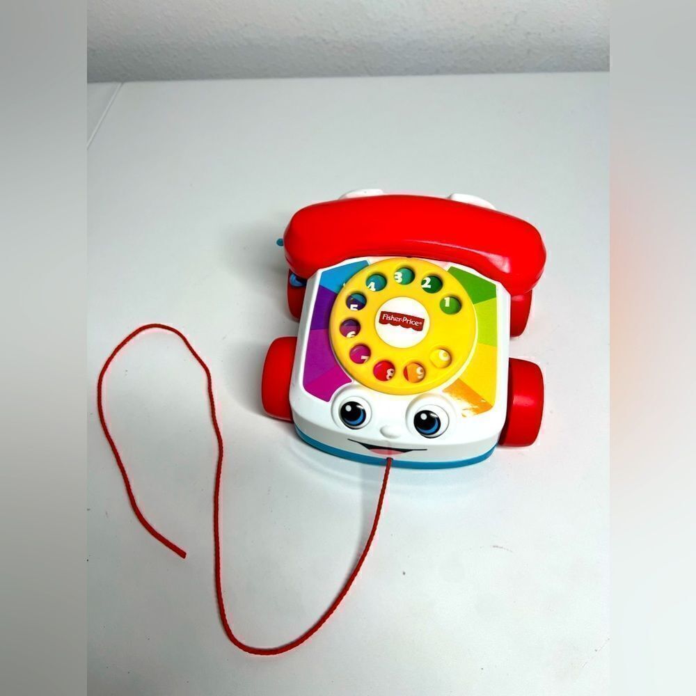 Fisher Price Chatter Telephone Phone Pull Toy 2015 Rotary Dial